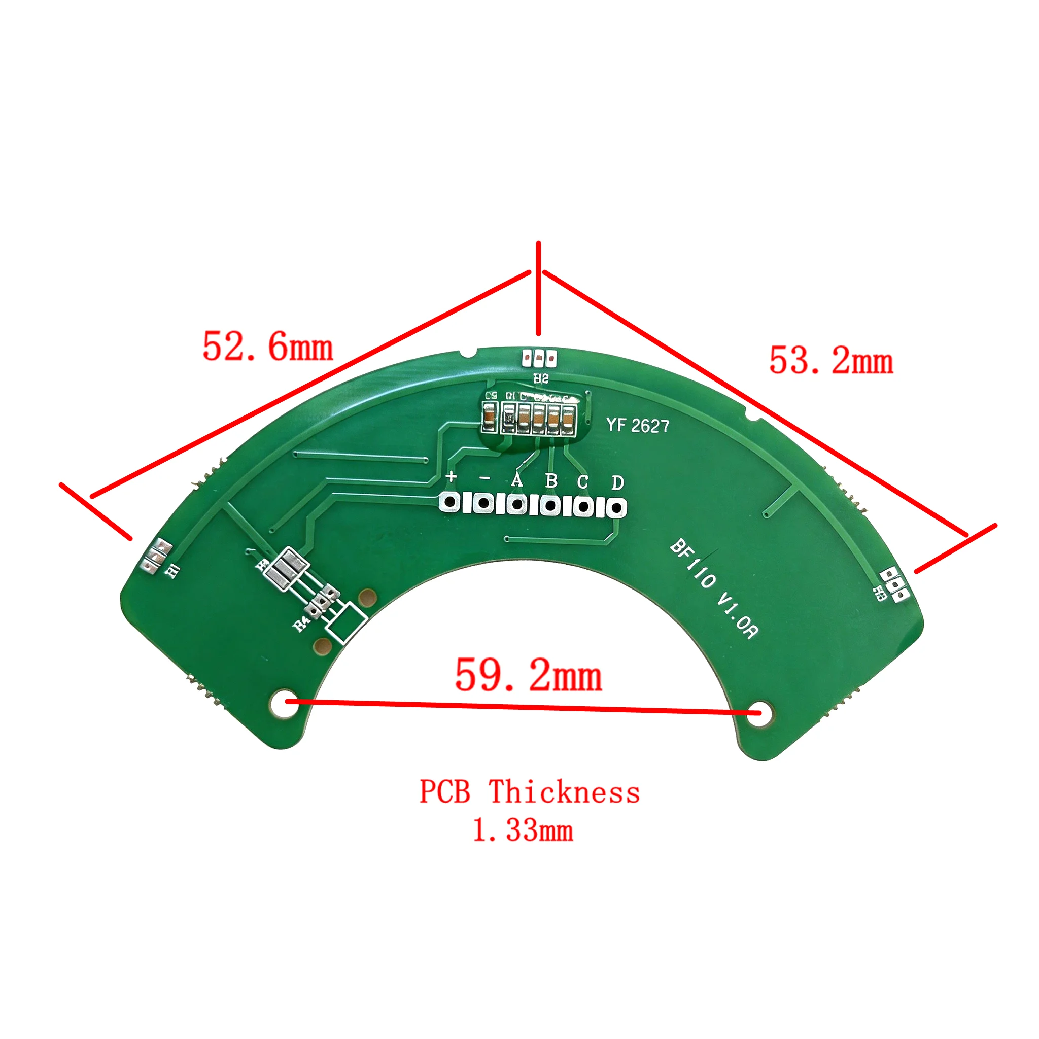 PCB Hall Sensor Board Original Bafang G063.1000D Hub Motor SWX02 Series Hub Motor Circuit Plate E-Bike Geared Engine Spare Part