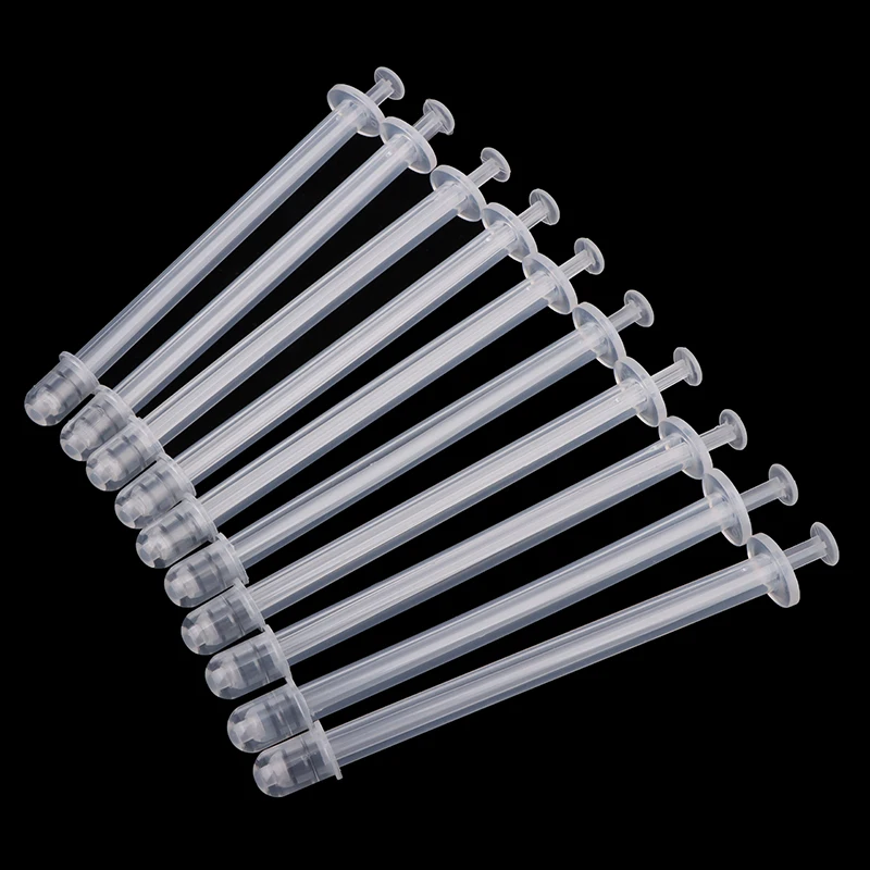 10Pcs Disposable Vaginal Suppository Applicator Lubricant Injector Syringe Lube Anal Nasal Cavity Applicator Launcher Butt Plug