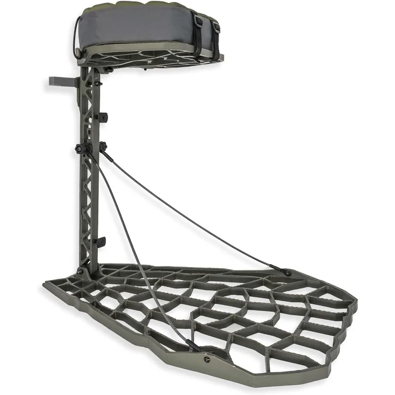 Treestand de aluminio fundido para caza de ciervos, asiento de caza de escalada, accesorios de equipo de caza, 11 Lb