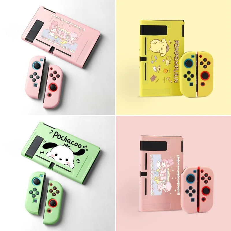 

Sanrio MY MELODY для Switch Ns Split Shell противоударный защитный чехол из ТПУ «все включено» с мягким корпусом, защитный чехол, аксессуары