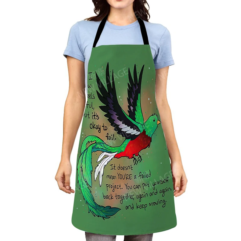 Aesthetic Women kitchen apron kids original Children Waterproof girl princess waiter work apron oil proof cartoon kawaii cute