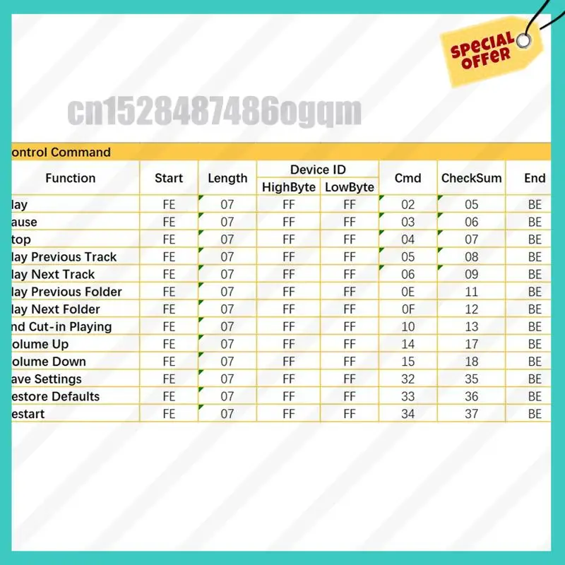 -ABJZ MP3 Voice Playback Module CX-SP5T Development Kit Intelligent Voice Broadcast Compatible Electronic Building Block Music