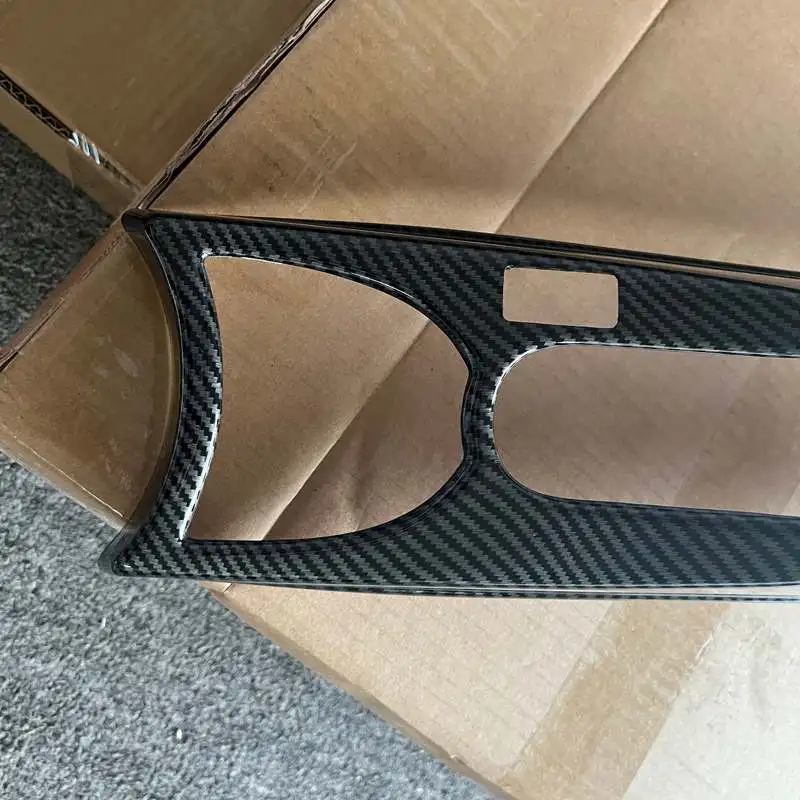 Carbon Fiber Style Handbrake Panel Cover Trim fit for Mini Cooper R50 R52 R53