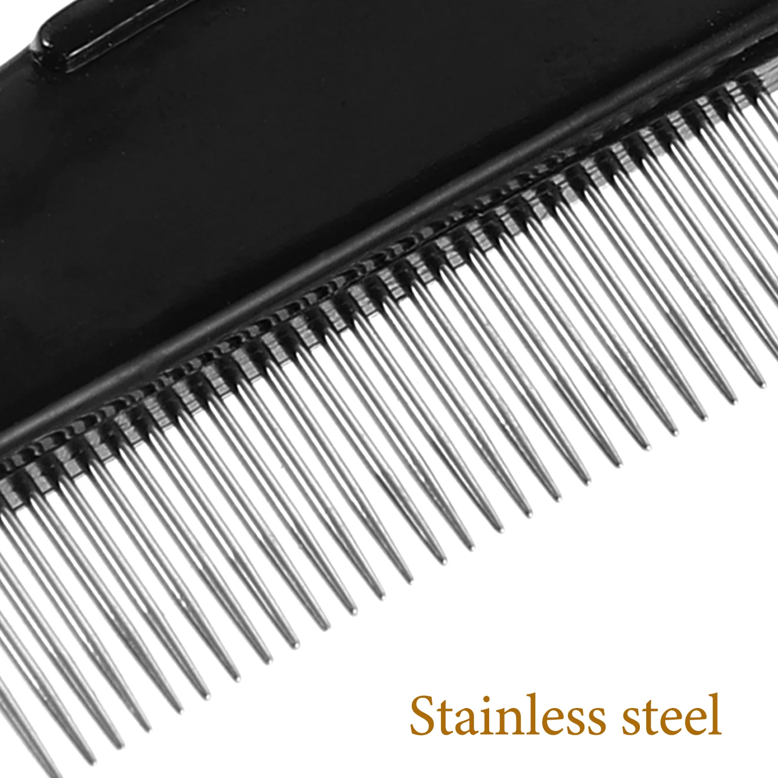 

Eyebrow Eyelash Comb Portable Metal Lash Separator Tool Reusable Makeup Brush for Women Daily Travel Use Dense Steel Teeth