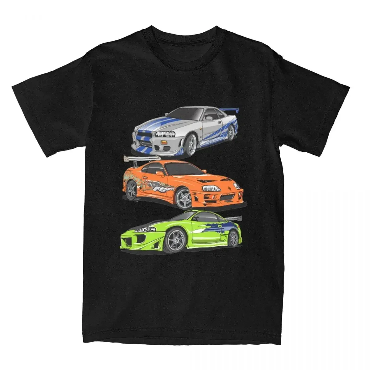 Velozes e Furiosos 10 camisetas para homens e mulheres,100% cotton streetwear casual,vintage,harajuku,plus size t shirts