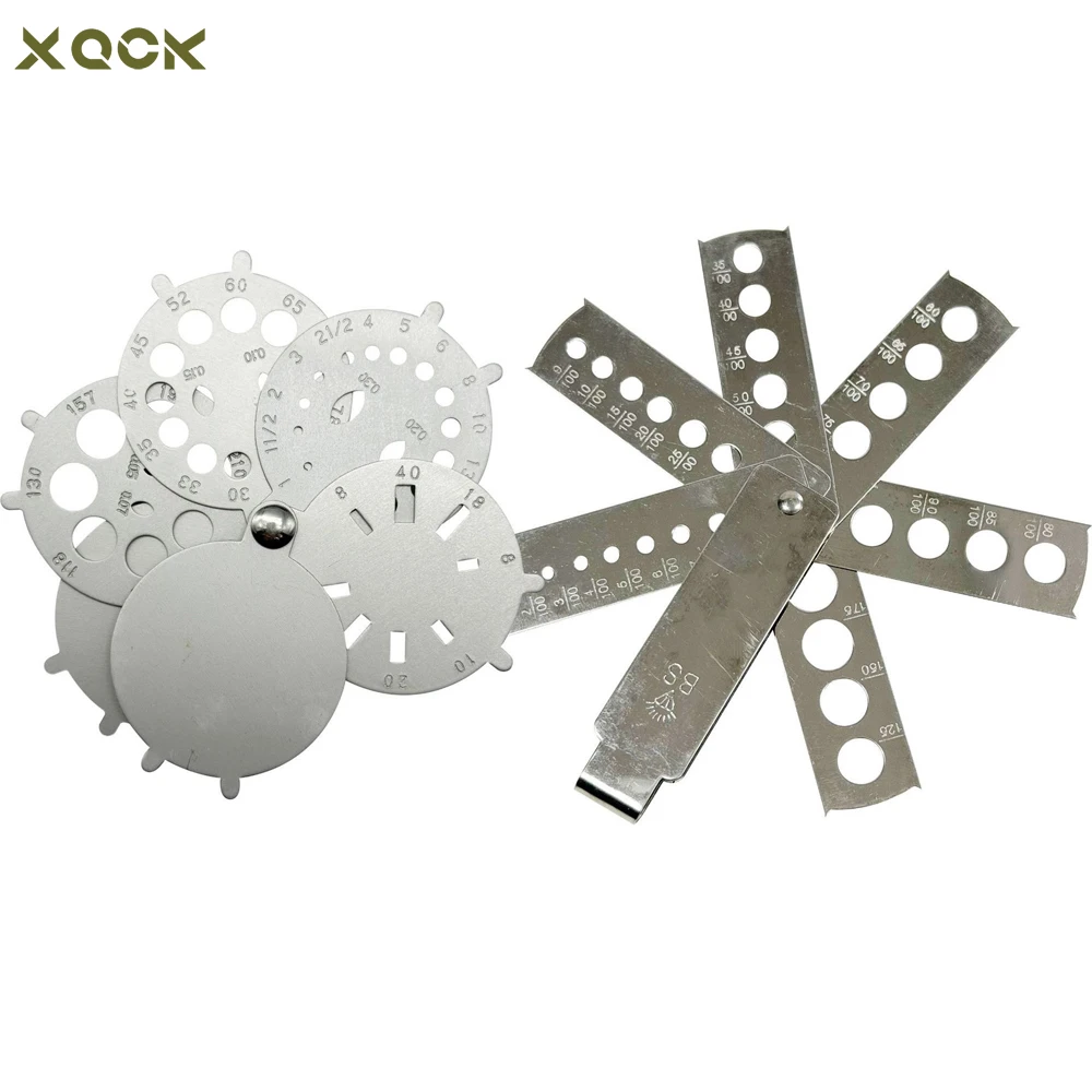Gemstone Size Measurement Gauge Diamond Caliper Sieve Plate Professional Loose Stone Diameter Checker Tool Jewelry Tools