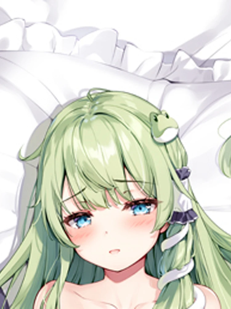 Dakimakura Anime Pillow Cover Sanae Kochiya Double Sided HD Print 2WAY Life Size Anime Body Pillowcase Gifts