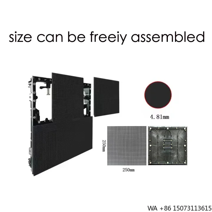 Outdoor P4.81 Waterproof LED Display Rental for Advertising Commercial Activities Exhibitions