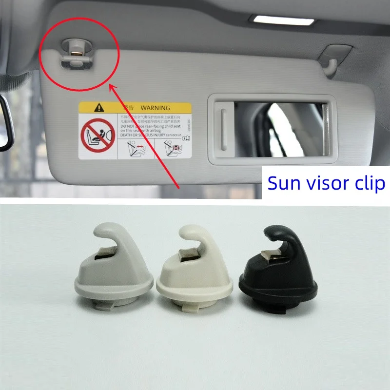 

1Pcs For Volkswagen Lamando/Tiguan L/Touareg L/Teramont/Magotan B8L/Golf 7/New Passat Sun Visor Clip Fixing Buckle Car Stuff