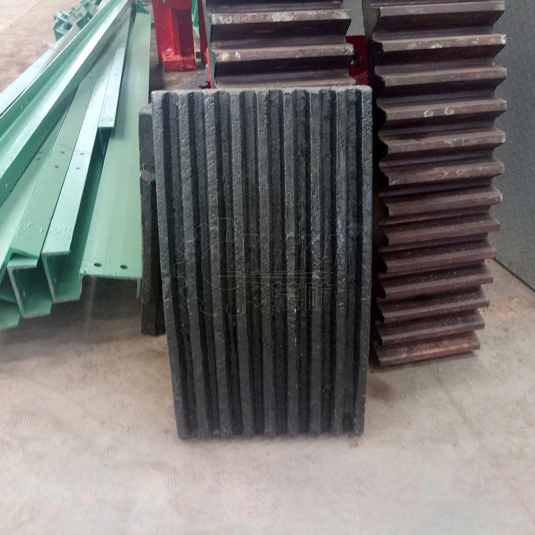 Original fixed jaw plate Mn cast steel plate