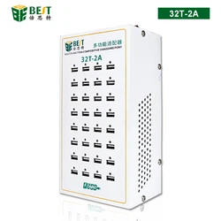 Smart 32 Ports USB Hub Charging Station Power Outlet Multi Port Speed Wall Charger Dock Charger Home Office Adapter