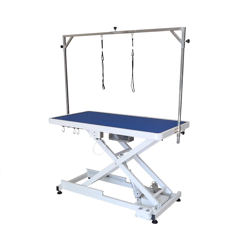 

PET Professional Stainless Steel Dog Grooming Table Electric Lifting Folding Feature for Cat Shows Pet Care Brushes