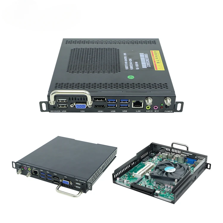 HUSHIDA OPS I5 5200u 5350u Dual Core Four Thread OPS Mini Computer PC I5 for Interactive Board Accessories