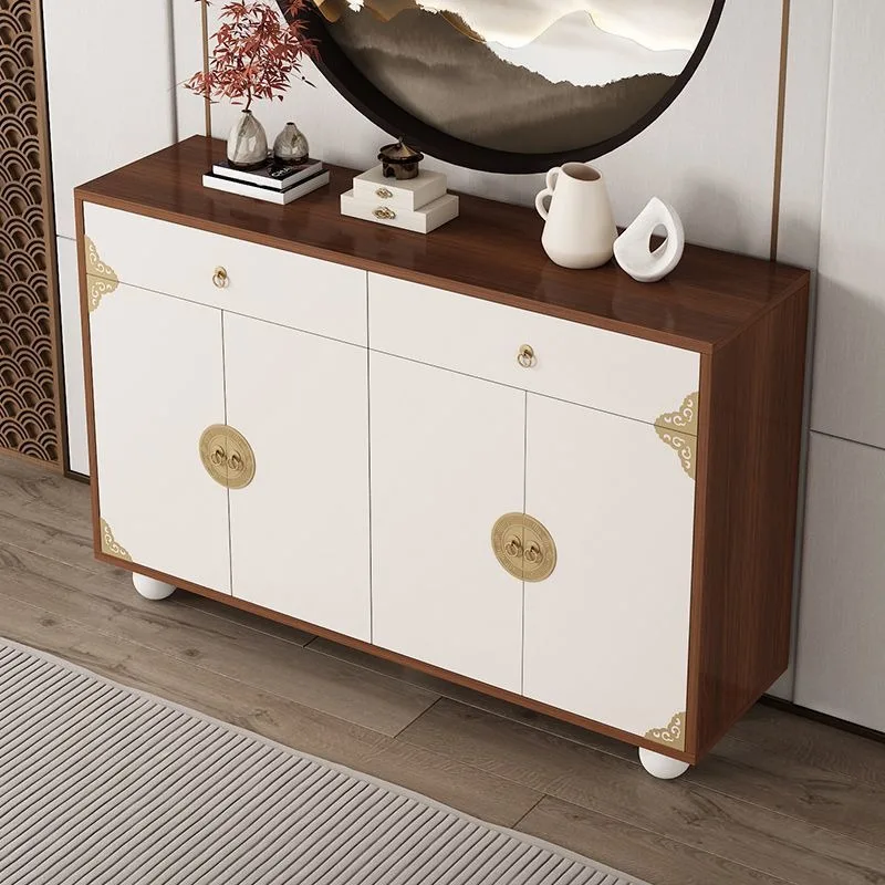 تصميم خزانة خذاء على الطراز الإيطالي مقاومة للغبار باللون الأبيض الفاخر الضيق لغرفة المعيشة خزانة خذاء أدراج Szafka Na Buty أثاث المنزل