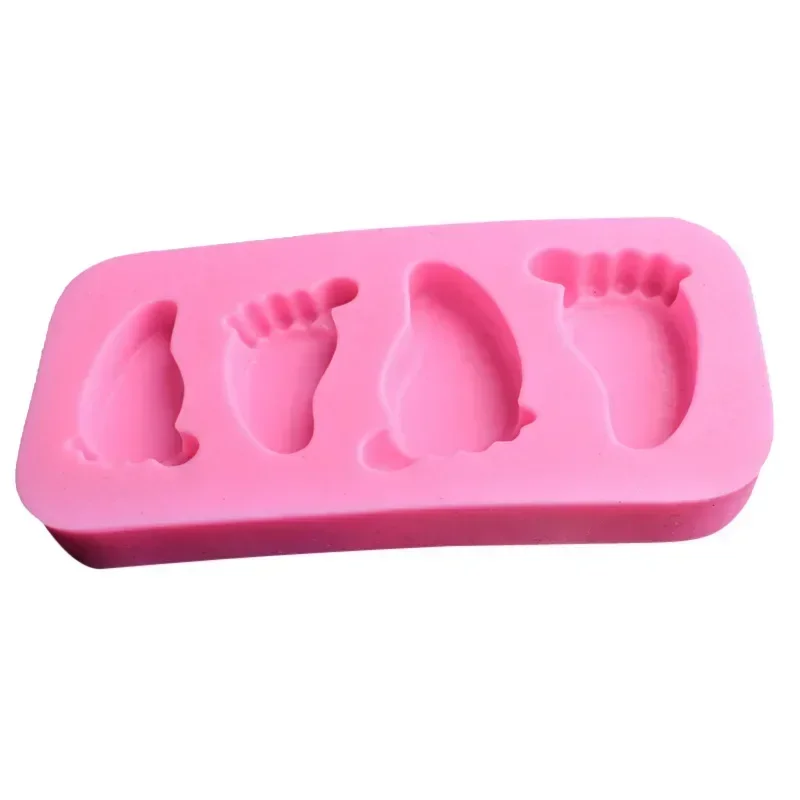 Moule à Gâteau en Silicone pour Bébé, Outils de Décoration de Cuisson, Ustensiles de Cuisson en Résine, Accessoires de Cuisine, Gadget