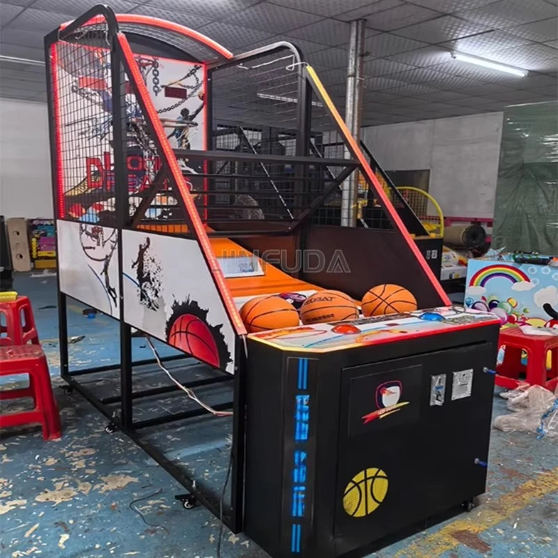 آلة الألعاب الساخنة كرة السلة الرماية آلة كرة السلة أفضل آلة تدريب كرة السلة الرماية ملعب داخلي #6
