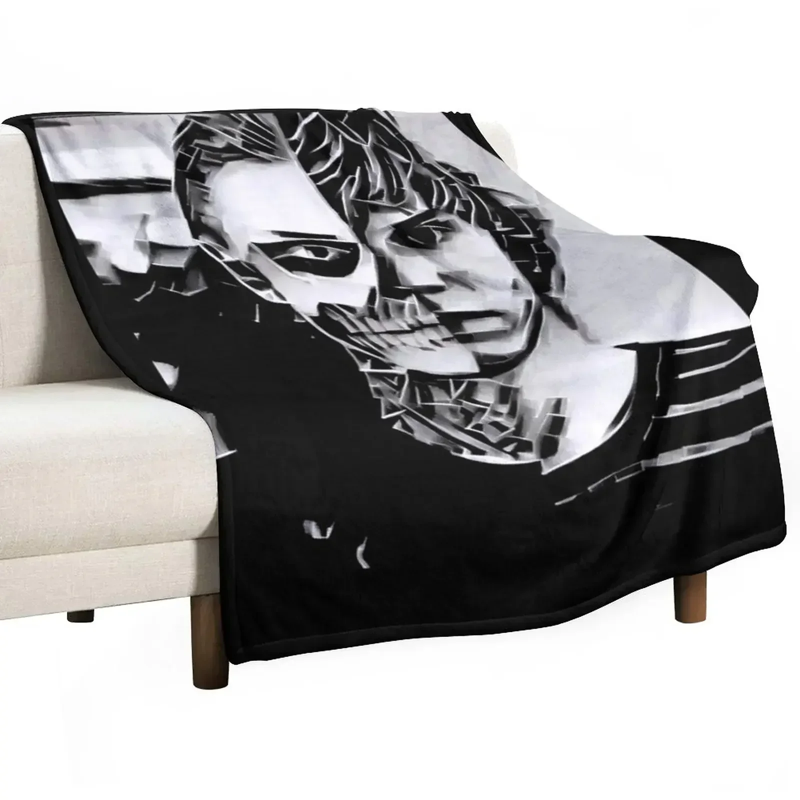 

Tate Langdon Skull Designer Throw Blanket Sofa Blankets For Bed Blankets