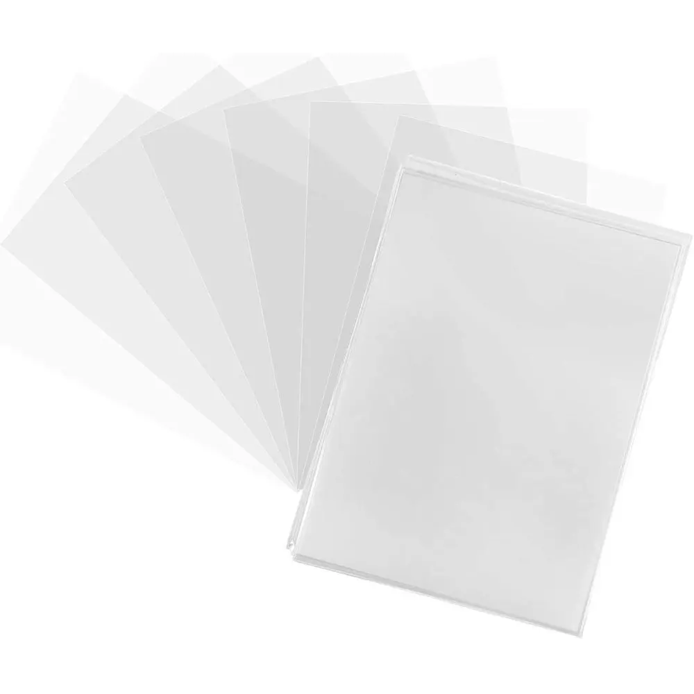300/100 Stück 66*91mm Kartenhüllen zum Sammeln und Aufbewahren von Karten, Spielzeug für italienische Brainrot-Sammelkarten, transparente Kartenhalter-Schutzhüllen