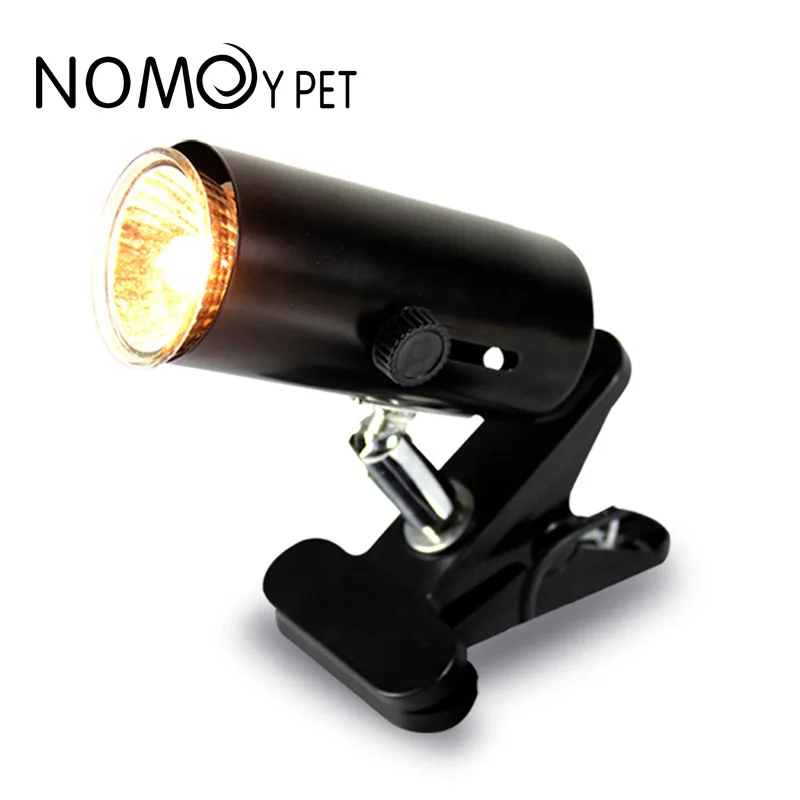 220 فولت E27 الزواحف تررم كليب على حامل مصباح مع التبديل قابل للتعديل السلاحف الفرح ضوء السحلية التدفئة بوق عاكس الضوء #6