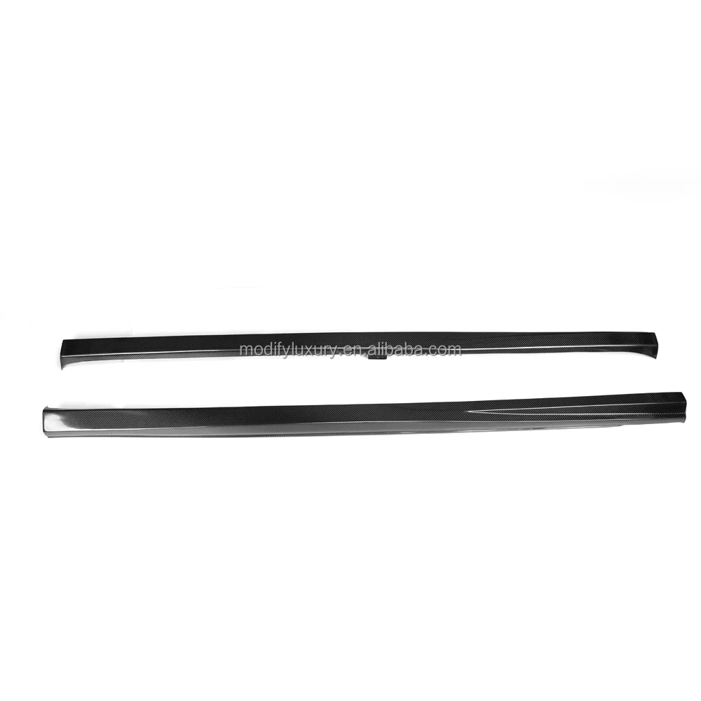 Carbon Fiber Car Side Bumper Skirt for VW Golf7 MK7 GTI