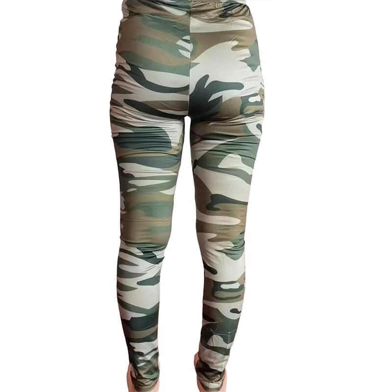 กางเกงเลกกิ้งเอวสูงสำหรับผู้หญิง ผ้าไหมนม ยืดหยุ่น เหมาะสำหรับวิ่ง ออกกำลังกาย ฟิตเนส โยคะ เนื้อผ้านุ่ม ลายพรางเสือดาว ชุดออกกำลังกาย