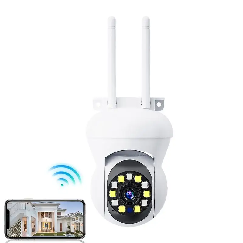 WiFi Security Camera Indoor Security Camera For Day And Night Full Color Camera With Real-Time Observation For Bedroom Courtyard