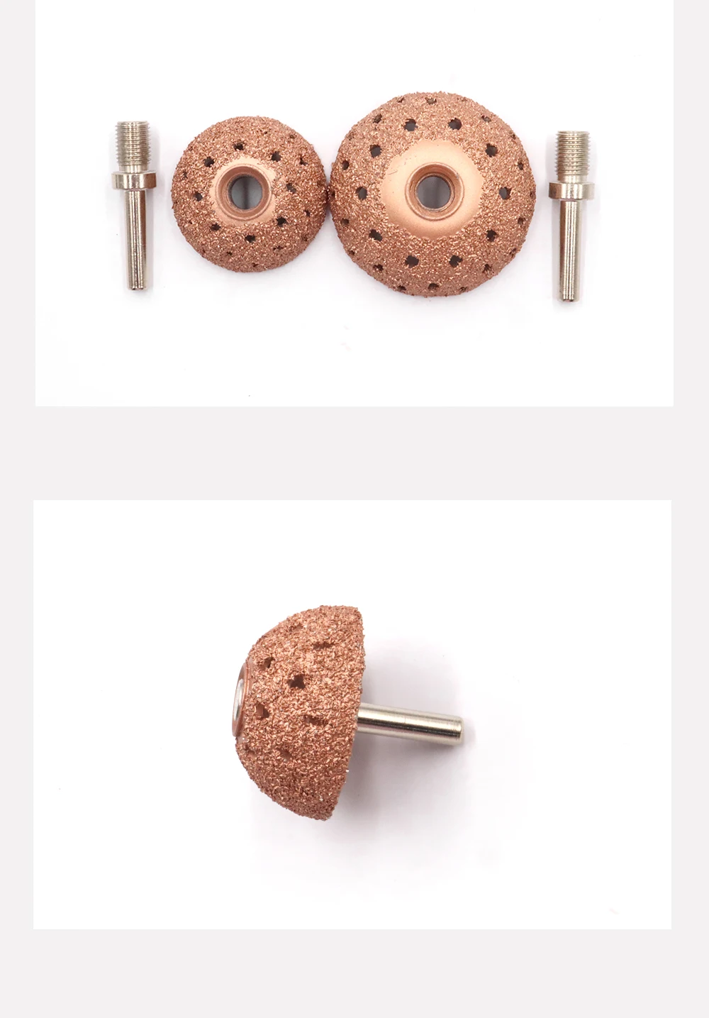 Reifenreparatur-Schleifscheibe Wolframstahl-Schleifscheibe 6x42mm 6x55mm Auto-Reifenpolierscheibe Gummi-PVC-Polierer – Detail 6