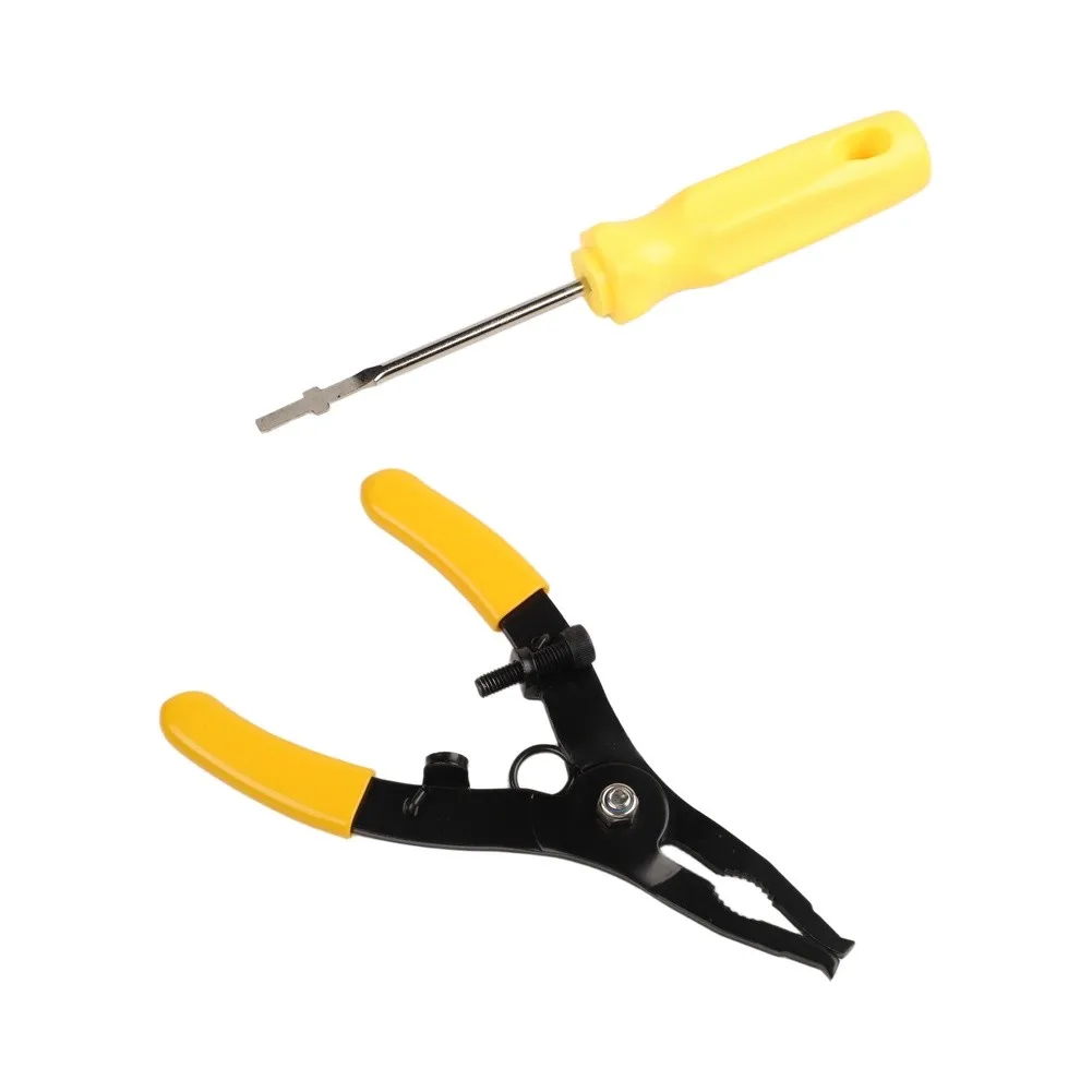 Lawn Irrigation Maintenance Tool Set with Gear Shaped Clamp Head Pull Up Rotor and Middle Screw Stop for Accurate Tuning