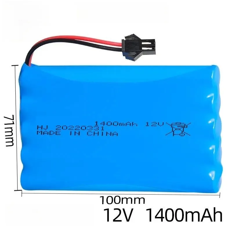 Wholesale 12V 1400mAh NiCd Battery Pack AA5 Rechargeable Battery 300 Cycles for Toy
