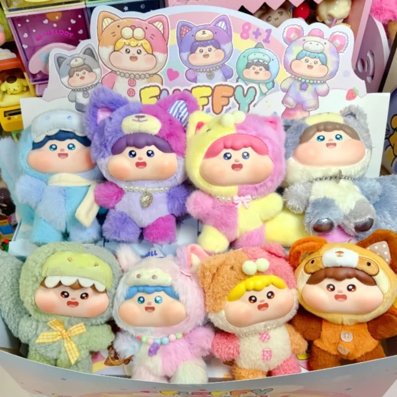 

Genuine Meatball Cotton Candy Xiaobao Series 2 Generation Blind Box Action Figure Decor Toys Backpack Pendant Cute Doll Gift