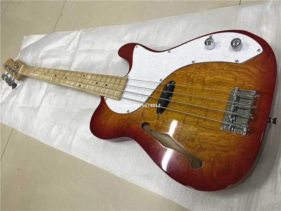 2022 high quality custom version 4 string electric bass classic color can be customized free shipping