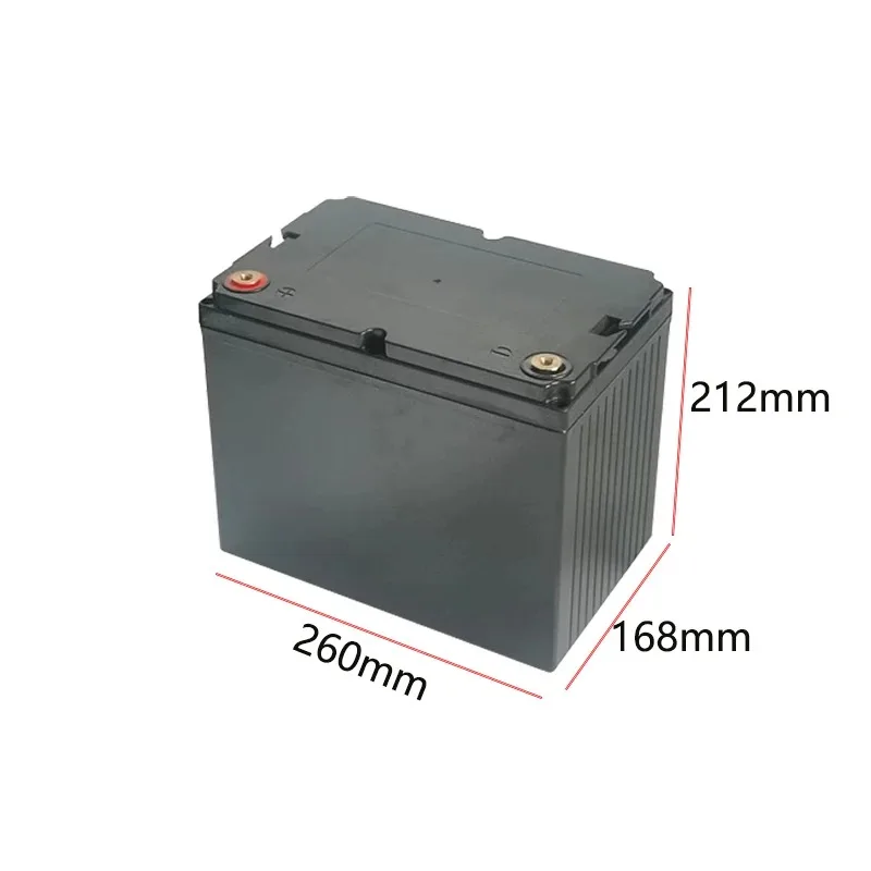 12V 30/40/50/60/80/90/105Ah Solar Lifepo4 Battery Screw Fixed  Storage Box 48V60V72V18650/21700/32650 Lithium Battery Case