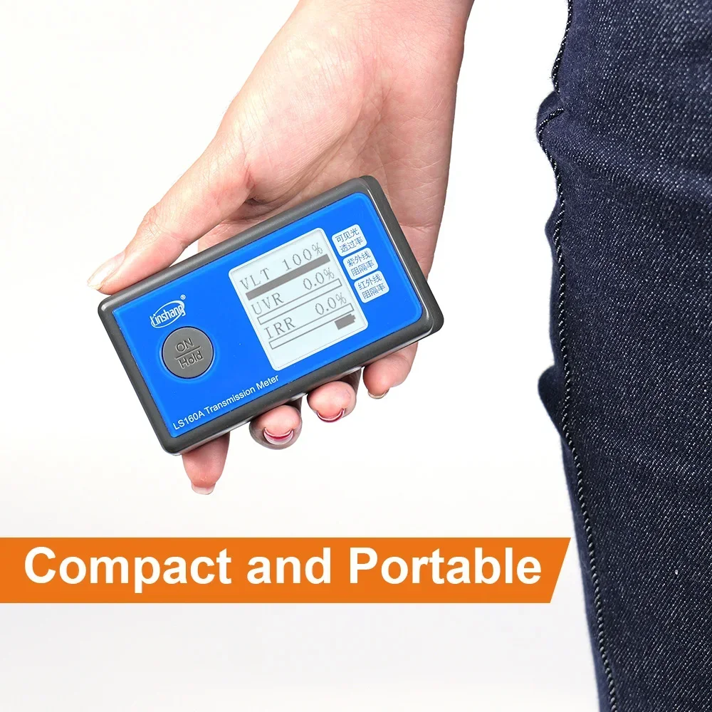 

IN STOCK In Stock LS160 LS160A Vlt Tint Meter 940nm 1400nm IR 365nm UV Tint Transmission Meter for Solar Film