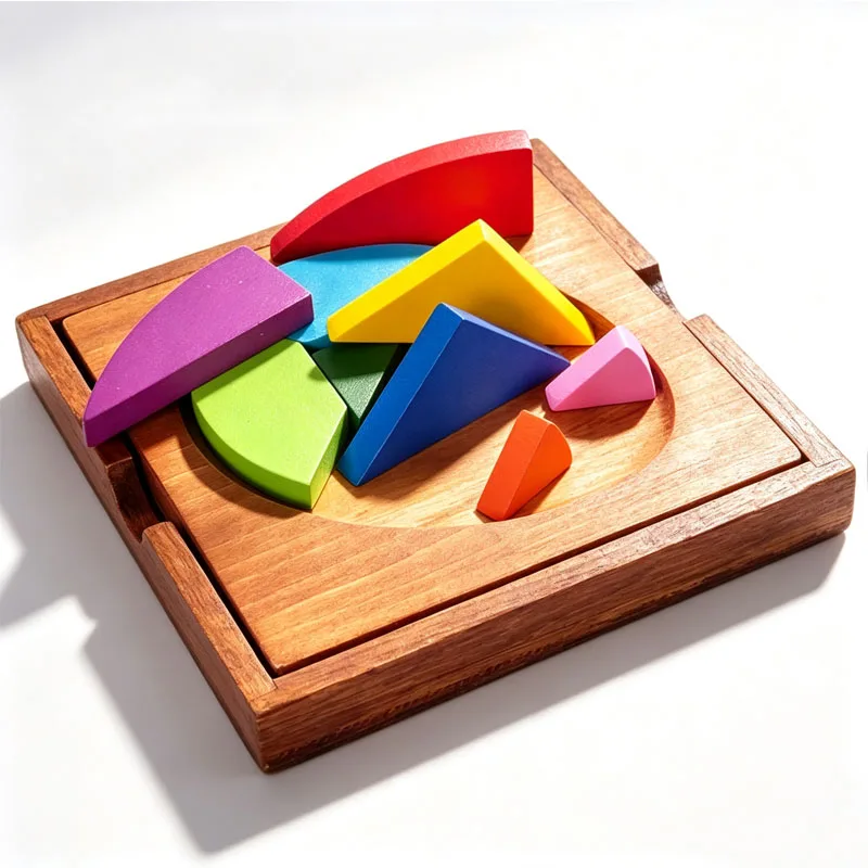 

Cassical Egg Shaped Brain Teaser Puzzle Box BaiNiao ChaoFeng Geometric Shape Matching Toys IQ Logic Fun Challenge