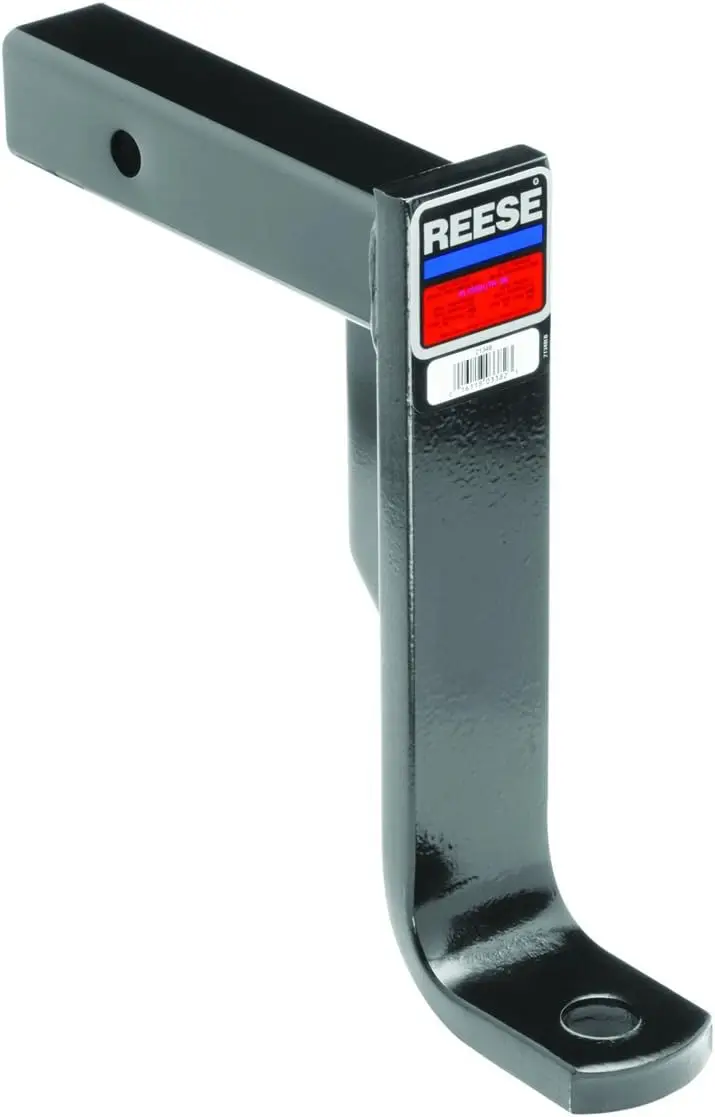 

21348 Trailer Hitch Ball Mount, Fits 2 Inch Square Receiver, 11 Inch Drop, 9.75 Inch Rise, 5,000 lbs. Capacity, Black