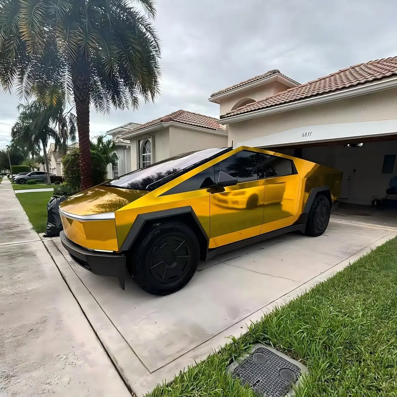 

Пленка для изменения цвета BeforeAfter, хромированная золотая, с низкой клейкостью, из ПЭТ-винила, для оклейки автомобилей, включая Cybertruck