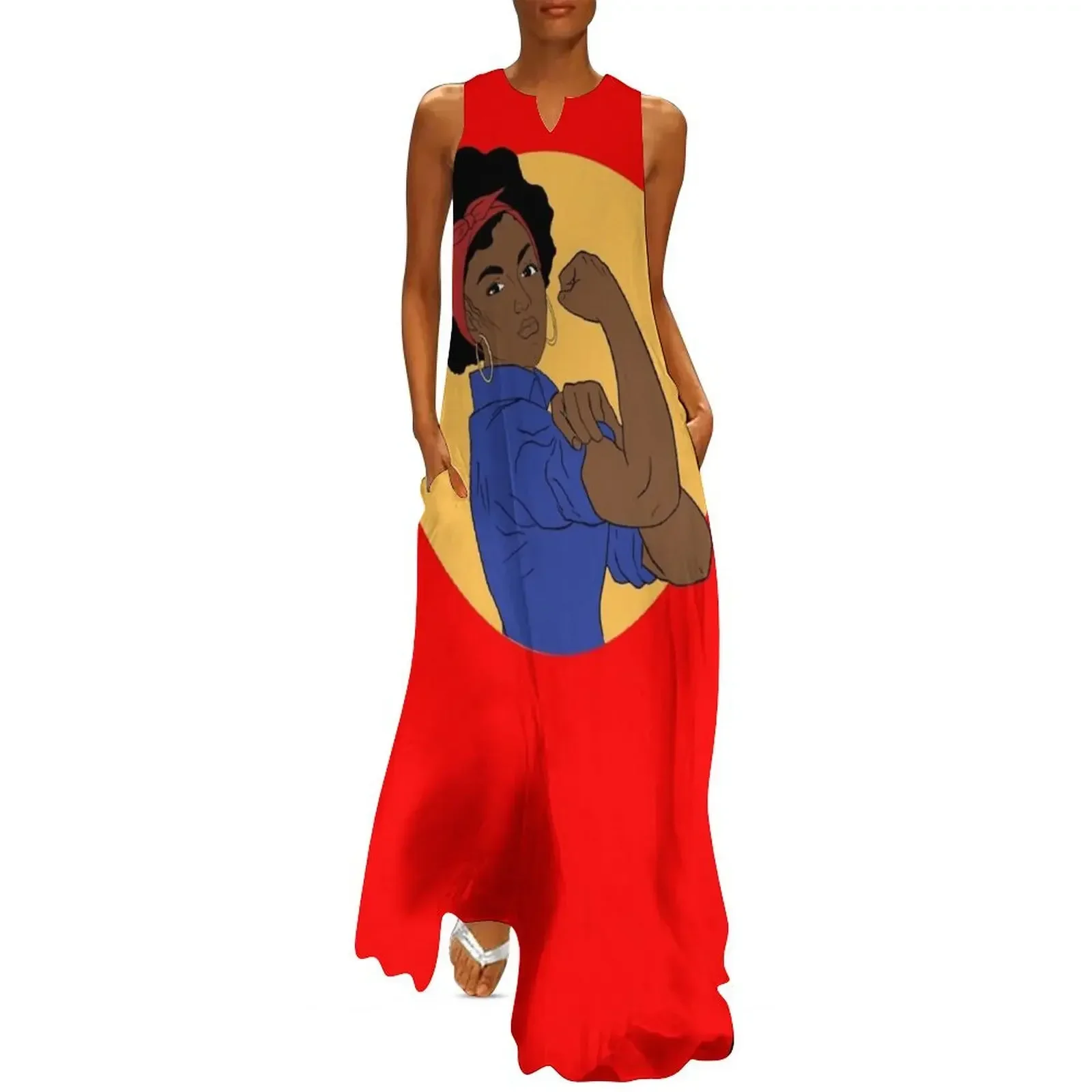 

Blak woman too strong Long Dress fairy dress luxury evening dresses 2025 evening dresses ladies dresses women summer 2025 Dress