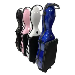 High quality 4/4 violin hard case with music bag/wheels , Violin case Backpack Double shoulder