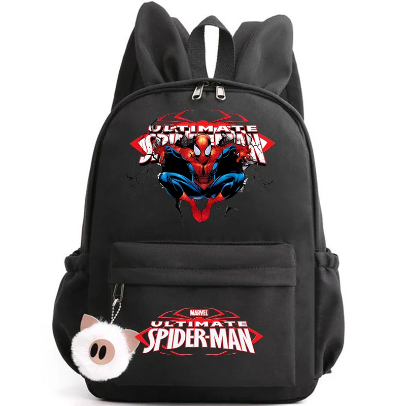 Superhero Spiderman Backpack for Girls Boys Teenager Children Rucksack Casual School Bags Travel Backpacks Mochila