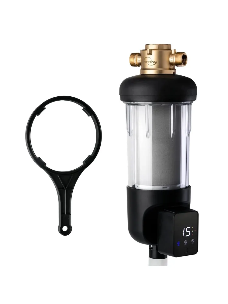 WSP50ARJ, NSF Certified, Spin-Down Sediment Water Filter, Upgraded Jumbo Size, Large Capacity, Reusable with Touch-Scree