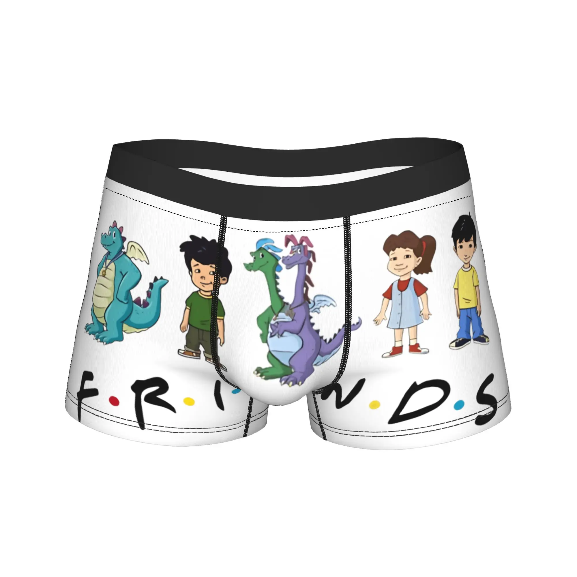 

Dragon Tales Gang Underwear Man Panties Design Sexy Soft Boxer Shorts Hot Sale Boxer Brief Plus Size