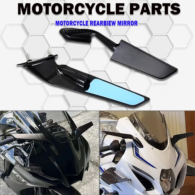 

New For Suzuki GSX-R 1000 2019-2020 GSX-R1000 GSX R1000 GSX-R1000R Motorcycle Stealth MirrorsWing Adjustable Rotating Accessorie