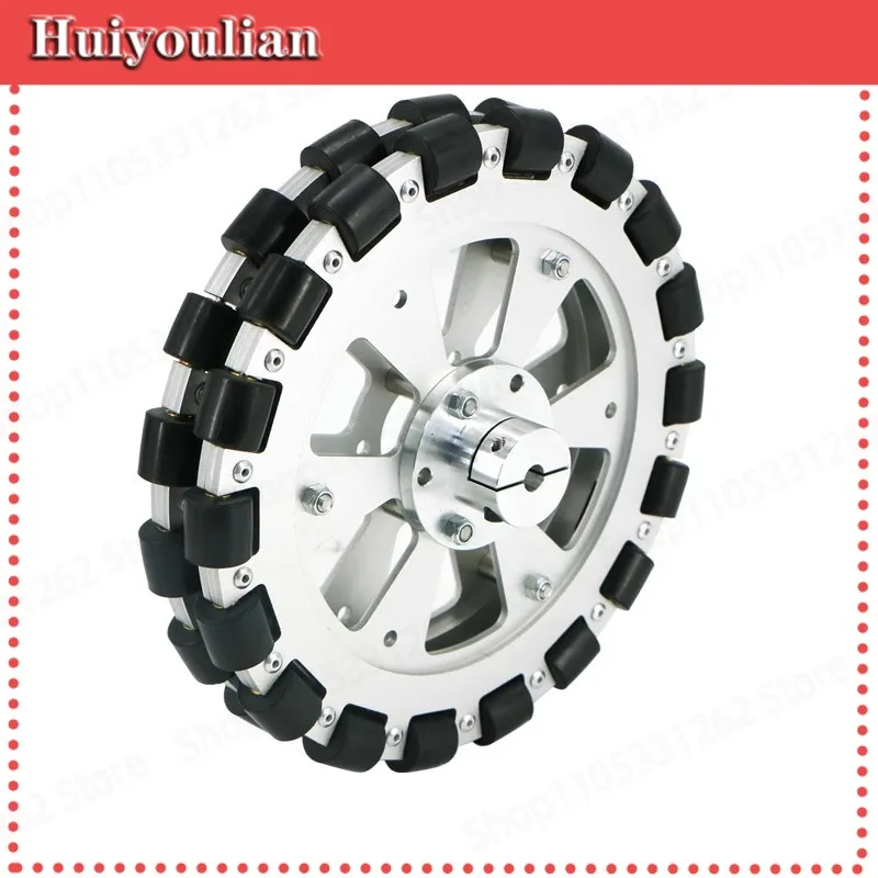 Omni Wheel Metal Hub FuLai Wheel Caster Wheel for ROS Robot Load-Bearing Equipment Accessory Smart Car Tire Durable DIY STEM