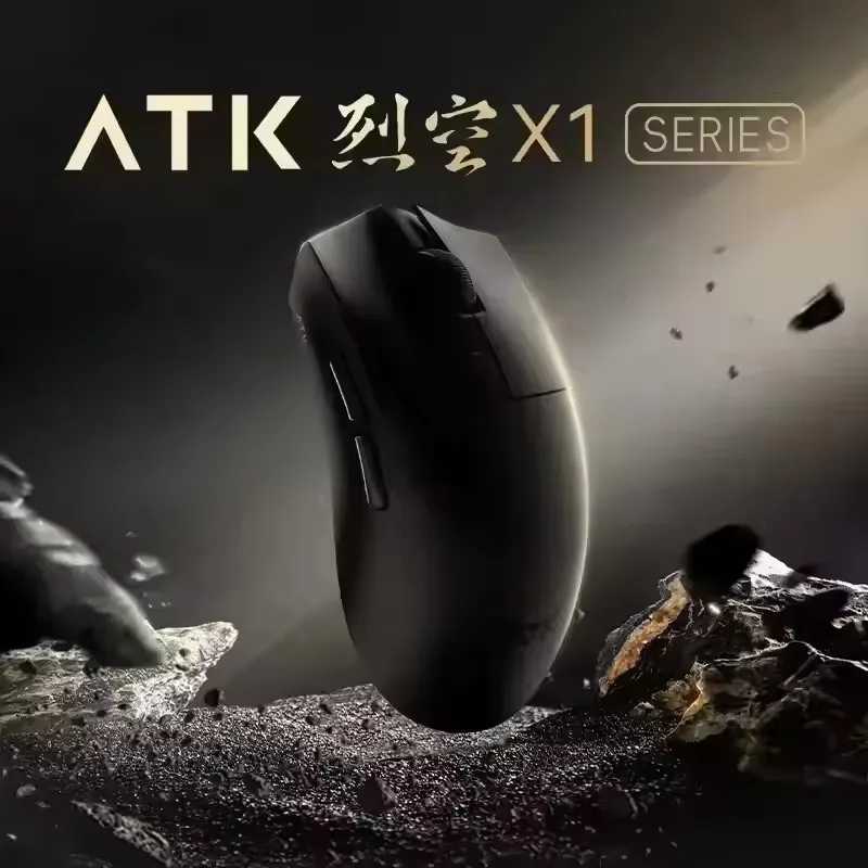 ماوس ATK Blazing Sky X1 SE S ULTRA ثلاثي الوضع مخصص بزمن وصول منخفض وخفيف الوزن NearLink 1K/8K ماوس رياضي مريح