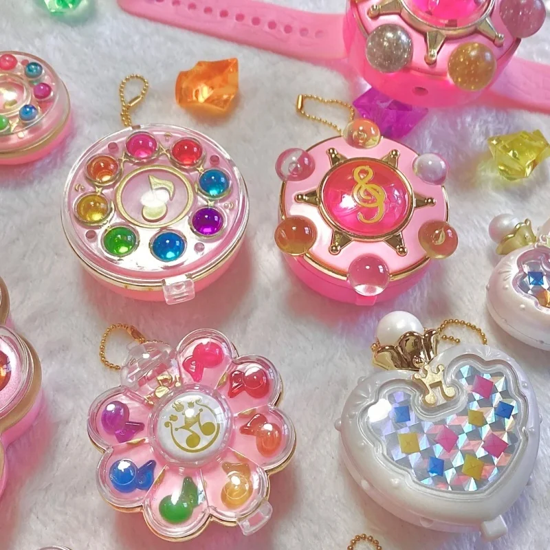 Bandai – Mini boîte de miroir de maquillage, œuf torsadé, sorcière Doremi, Transformation, 2 accessoires miniatures, Match pour bébé, en Stock