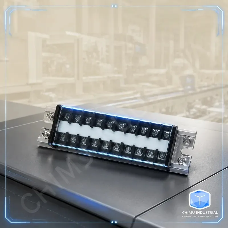 【CHIMU INDUSTRIAL】 for TD-1510 Terminal Block 10 Position 15A Insulated Rail Type Wiring Board DC