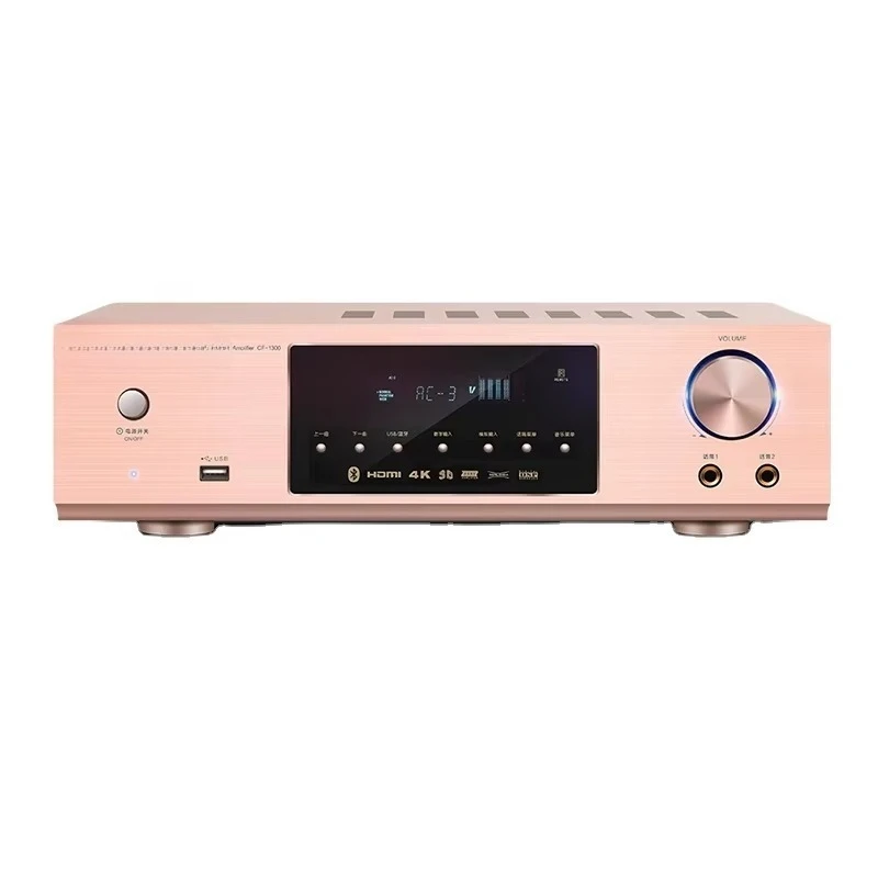 

KYYSLB 900W 220V Blueteeth Sound Amplifiers High Power Amplifier 5.1 HIFI Fever Digital Home Audio KTV Karaoke Speaker Amplifier