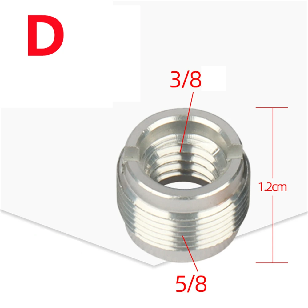 Robuuste Microfoonstandaard Connector 5/8 Man Naar 3/8 1/4 Vrouwelijke Schroefadapter Met Schroefdraad Voor Het Aansluiten Van Schoksteunen En Giekarmen