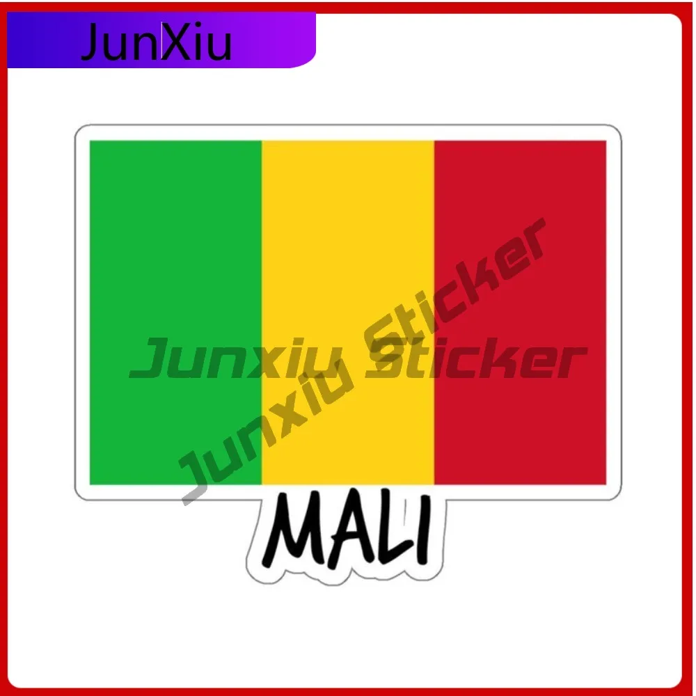 

Mali Flag Travel Stickers Vinyl Decal Waterproof Accessories For Windshield Guitar Suv Motorcycle Phone Window Engine Laptop Pvc