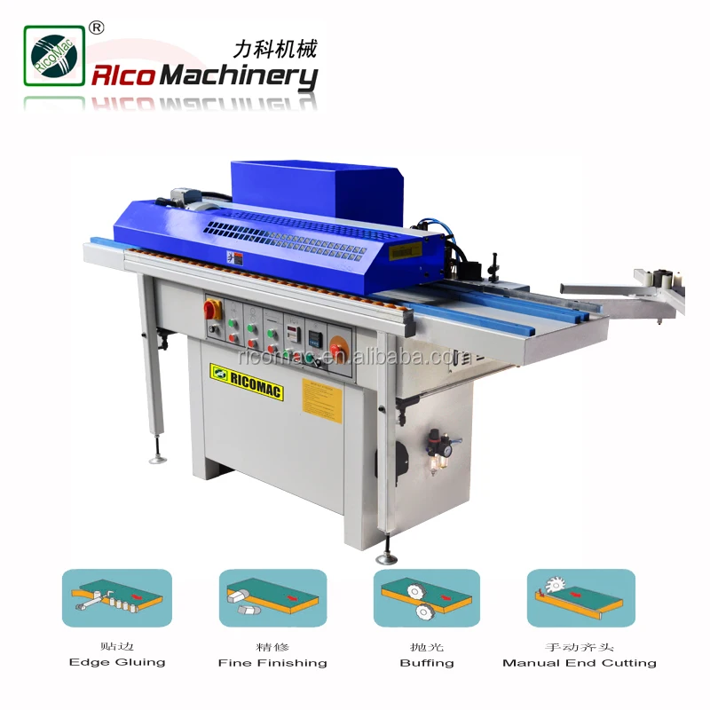 High Quality BJF115B Semi Automatic Edge Bander with Buffing Function